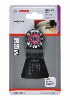 Шабер HCS ATZ 52 SFC, гибкий 45 x 52 mm 2608661647 (2.608.661.647)